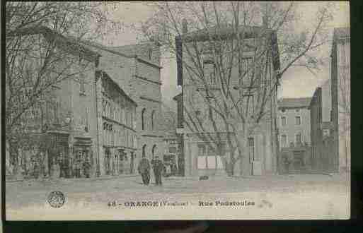 Ville de ORANGE, carte postale ancienne