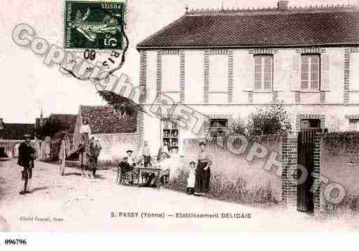 Ville de PASSYPERCY, carte postale ancienne