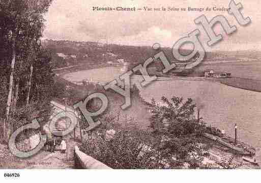 Ville de PLESSISCHENET(LE), carte postale ancienne