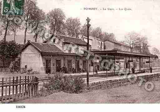 Ville de POMPEY, carte postale ancienne