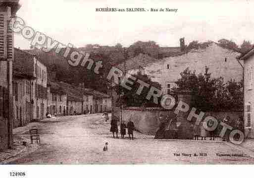 Ville de ROSIERESAUXSALINES, carte postale ancienne