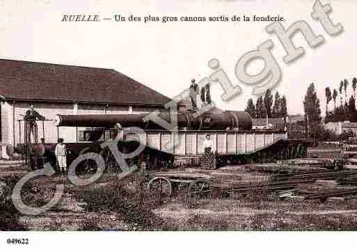 Ville de RUELLESURTOUVRE, carte postale ancienne