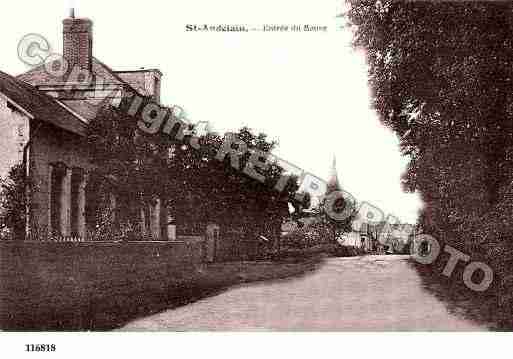 Ville de SAINTANDELAIN, carte postale ancienne