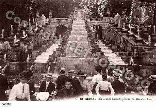 Ville de SAINTCLOUD, carte postale ancienne