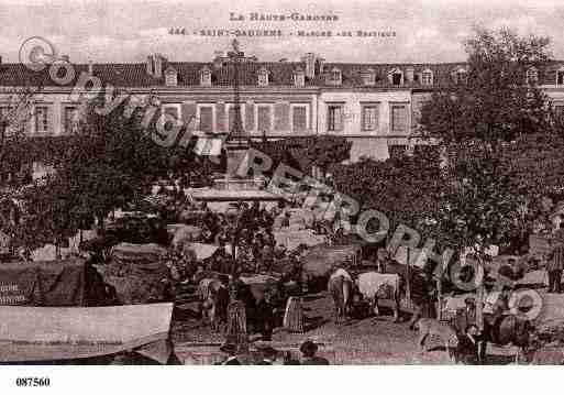 Ville de SAINTGAUDENS, carte postale ancienne