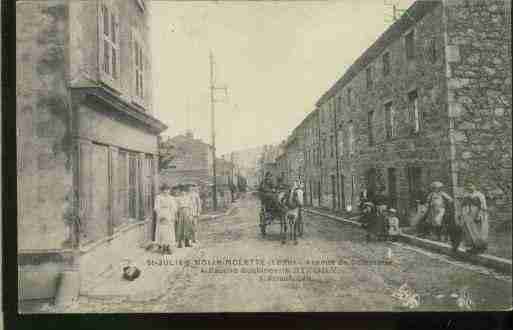 Ville de SAINTJULIENMOLINMOLETTE, carte postale ancienne