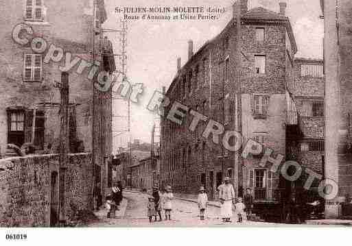 Ville de SAINTJULIENMOLINMOLETTE, carte postale ancienne