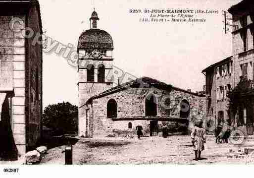 Ville de SAINTJUSTMALMONT, carte postale ancienne