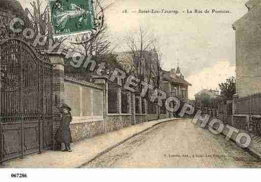 Ville de SAINTLEULAFORET, carte postale ancienne