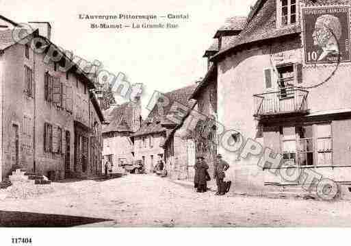 Ville de SAINTMAMETLASALVETAT, carte postale ancienne