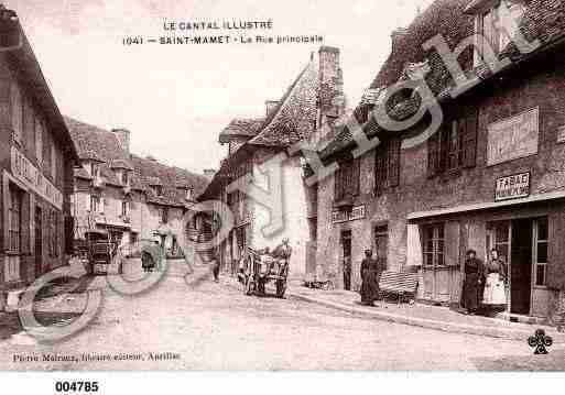 Ville de SAINTMAMETLASALVETAT, carte postale ancienne