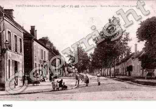 Ville de SAINTPARRESLESVAUDES, carte postale ancienne