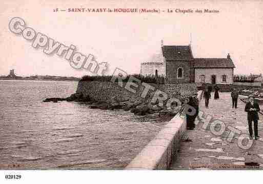 Ville de SAINTVAASTLAHOUGUE, carte postale ancienne