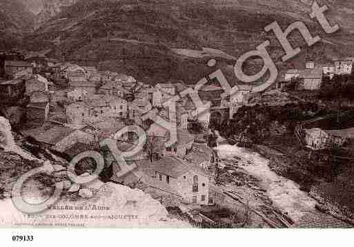 Ville de SAINTECOLOMBESURAIGUETTE, carte postale ancienne