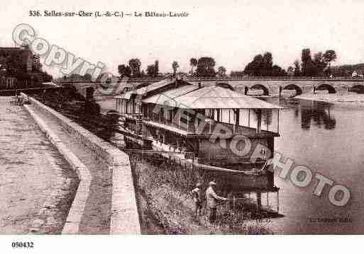 Ville de SELLESSURCHER, carte postale ancienne