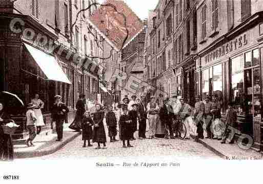 Ville de SENLIS, carte postale ancienne