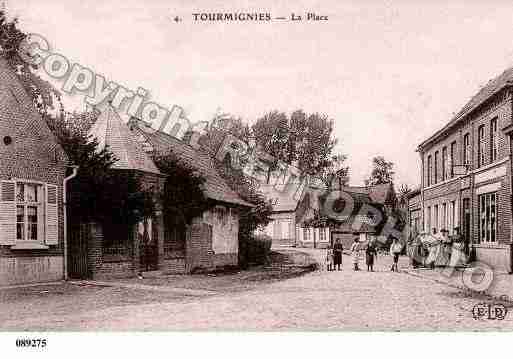 Ville de TOURMIGNIES, carte postale ancienne