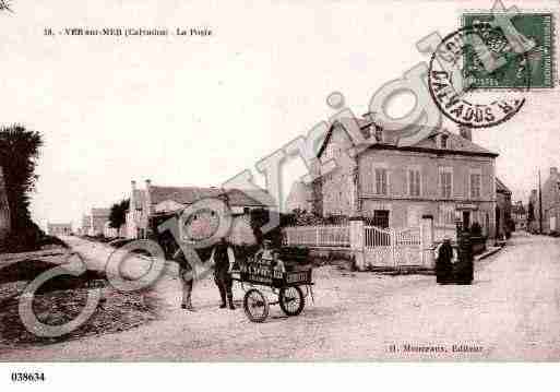 Ville de VERSURMER, carte postale ancienne