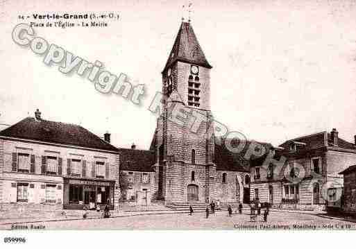 Ville de VERTLEGRAND, carte postale ancienne