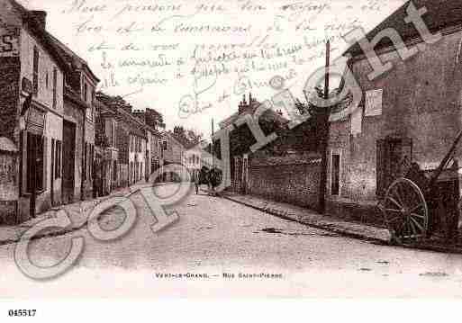 Ville de VERTLEGRAND, carte postale ancienne