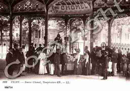 Ville de VICHY, carte postale ancienne