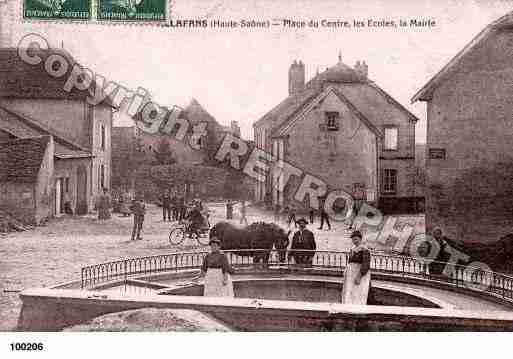 Ville de VILLAFANS, carte postale ancienne Ville de VILLAFANS, carte postale ancienne