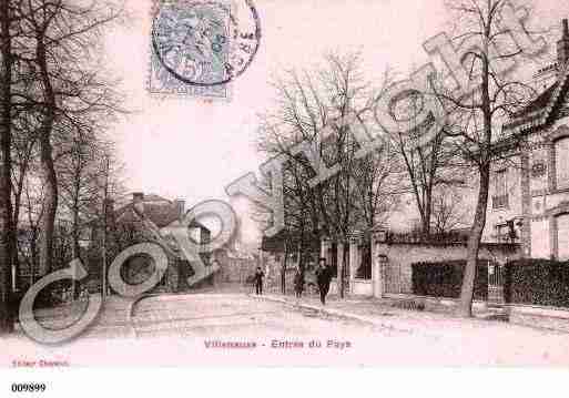 Ville de VILLENAUXELAGRANDE, carte postale ancienne