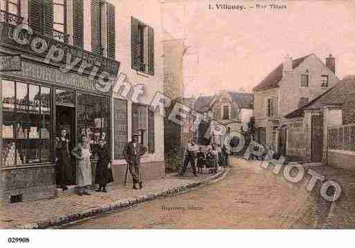 Ville de VILLENOY, carte postale ancienne