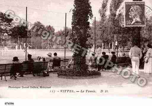 Ville de VITTEL, carte postale ancienne