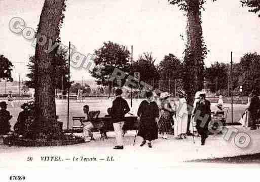 Ville de VITTEL, carte postale ancienne