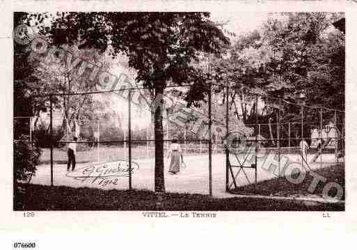 Ville de VITTEL, carte postale ancienne
