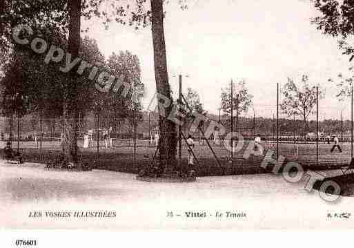 Ville de VITTEL, carte postale ancienne