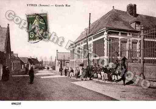 Ville de YTRES, carte postale ancienne