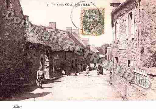 Ville de AGONCOUTAINVILLE, carte postale ancienne