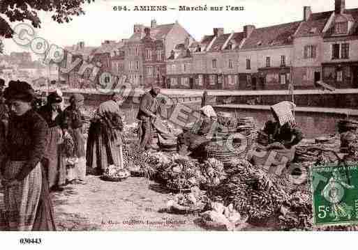 Ville de AMIENS, carte postale ancienne