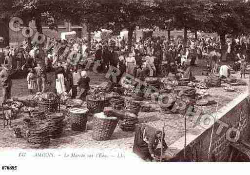 Ville de AMIENS, carte postale ancienne