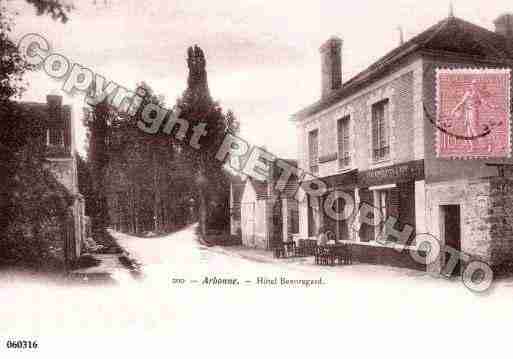 Ville de ARBONNE, carte postale ancienne