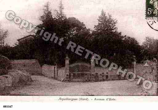 Ville de ARPAILLARGUESETAUREILLAC, carte postale ancienne