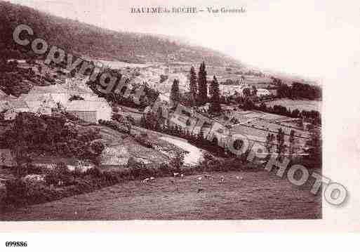 Ville de BAULMELAROCHE, carte postale ancienne