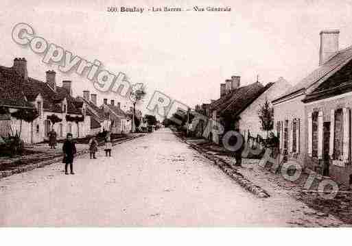 Ville de BOULAYLESBARRES, carte postale ancienne