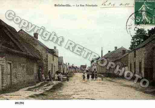 Ville de BULAINVILLE, carte postale ancienne