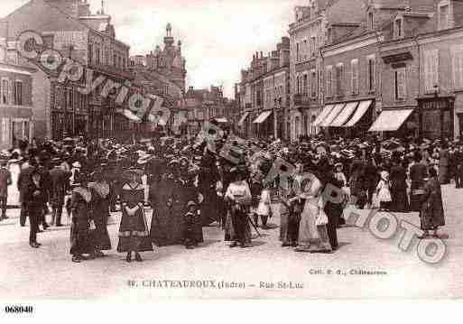 Ville de CHATEAUROUX, carte postale ancienne