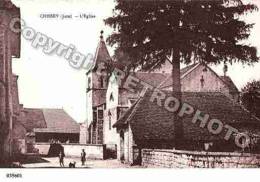 Ville de CHISSEYSURLOUE, carte postale ancienne