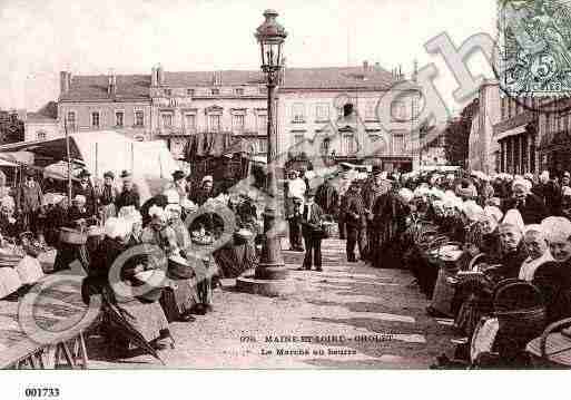 Ville de CHOLET, carte postale ancienne