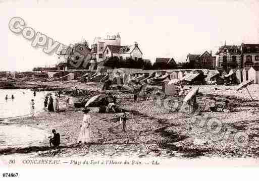 Ville de CONCARNEAU, carte postale ancienne