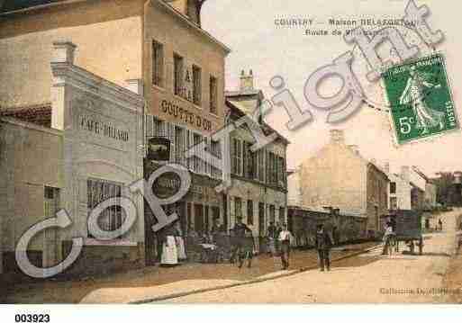Ville de COURTRY, carte postale ancienne