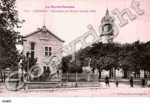 Ville de CUGNAUX, carte postale ancienne