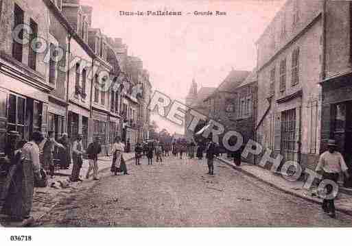 Ville de DUNLEPALESTEL, carte postale ancienne