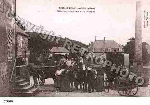 Ville de DUNLESPLACES, carte postale ancienne