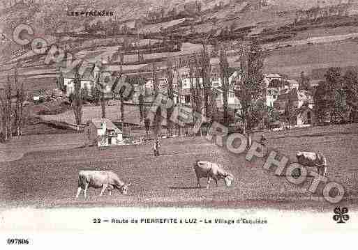 Ville de ESQUIEZESERE, carte postale ancienne